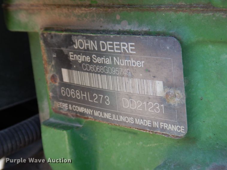 image for item DP5504 John Deere 6715  MFWD tractor