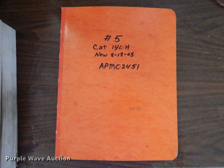 image for item DP5546 2005 Caterpillar 140H VHP  motor grader