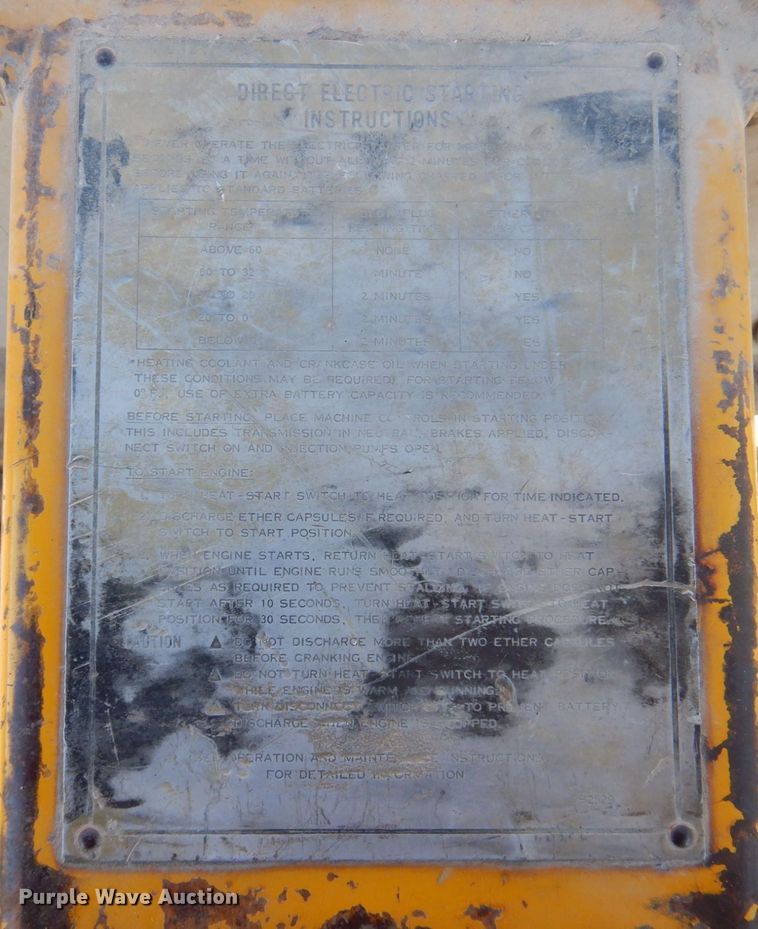 image for item DP5558 1967 Caterpillar D5  dozer