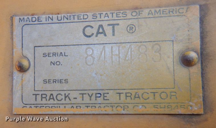 image for item DP5558 1967 Caterpillar D5  dozer