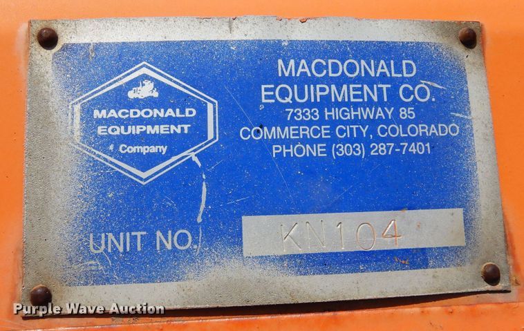 image for item DR1189 1995 Kodiak  snow blower