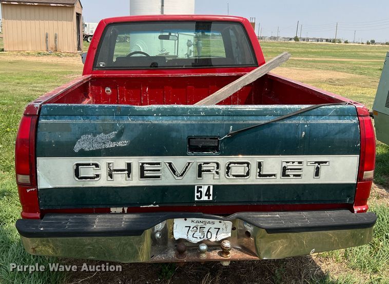 image for item DR1421 1993 Chevrolet C1500  Ext. Cab pickup truck