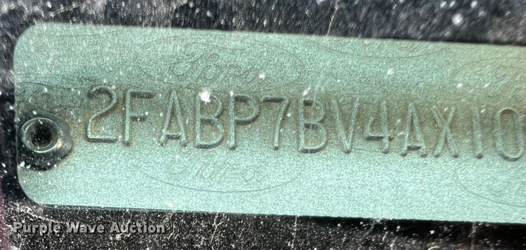 image for item DR1424 2010 Ford Crown Victoria Police Interceptor