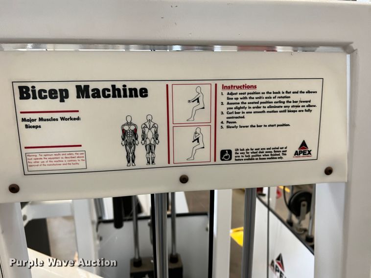 image for item DR1437 Weight lifting machines