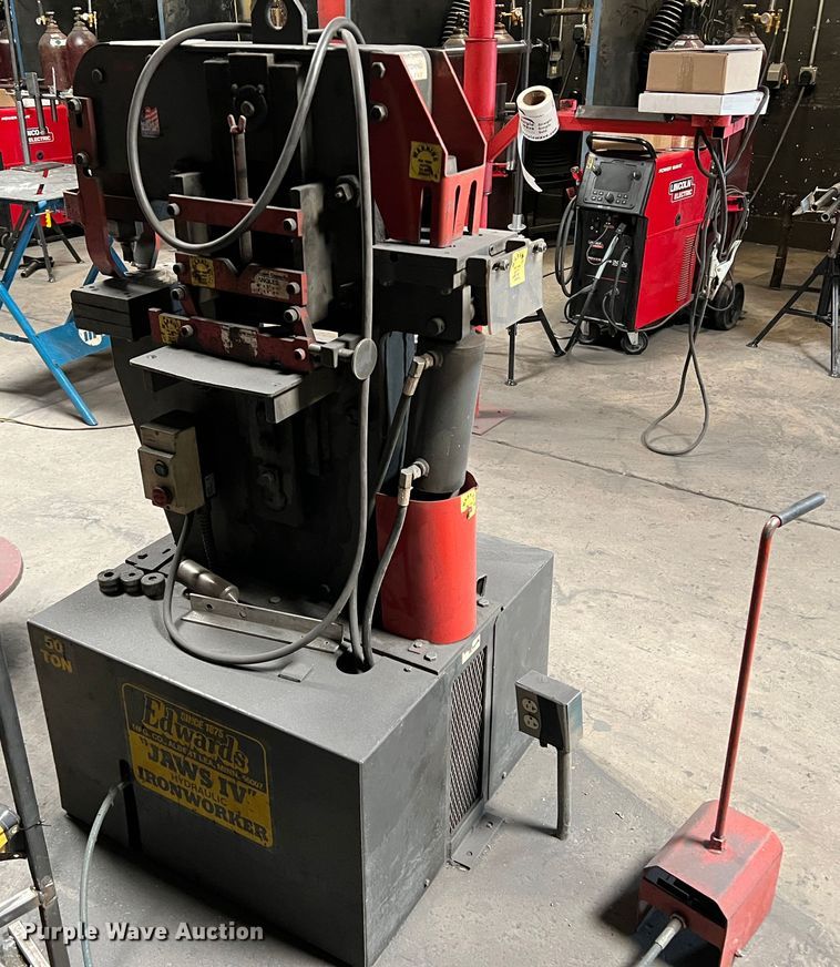 image for item DR1447 Edwards Jaws IV  50 ton ironworker