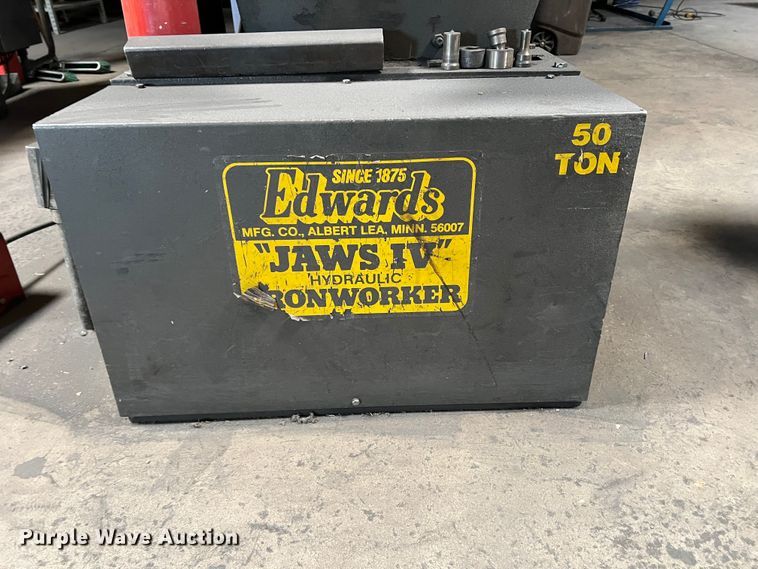 image for item DR1447 Edwards Jaws IV  50 ton ironworker