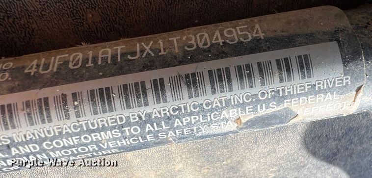 image for item DR1528 2001 Artic Cat 200  ATV