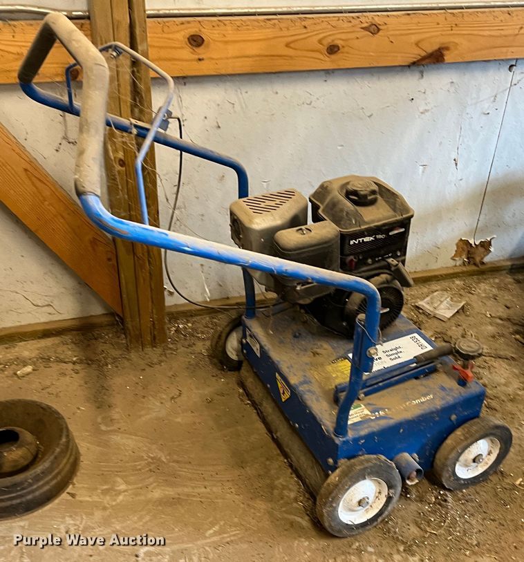 image for item DR1538 Blue Bird C18  dethatcher