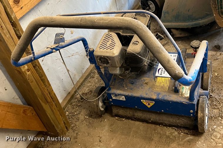 image for item DR1538 Blue Bird C18  dethatcher