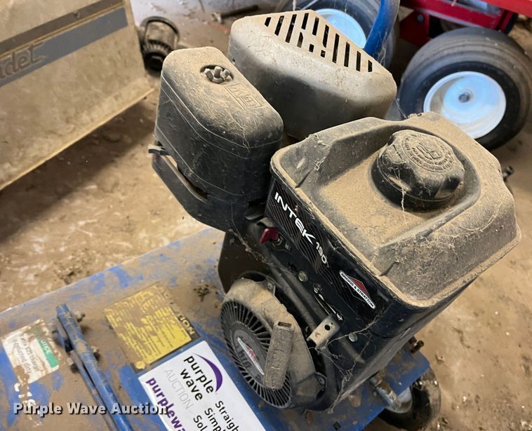 image for item DR1538 Blue Bird C18  dethatcher