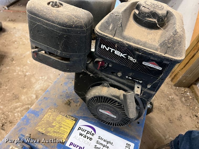 image for item DR1538 Blue Bird C18  dethatcher