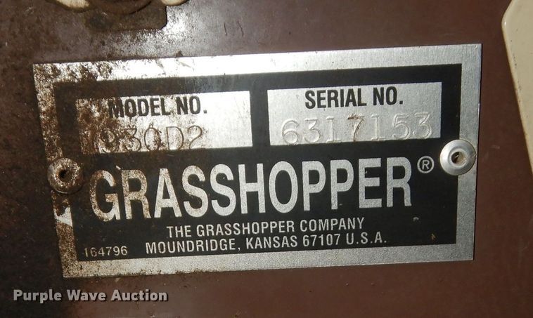 image for item DT9783 Grasshopper 930D  ZTR lawn mower