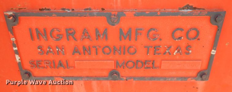 image for item DT9787 1971 Ingram 92800  pneumatic roller