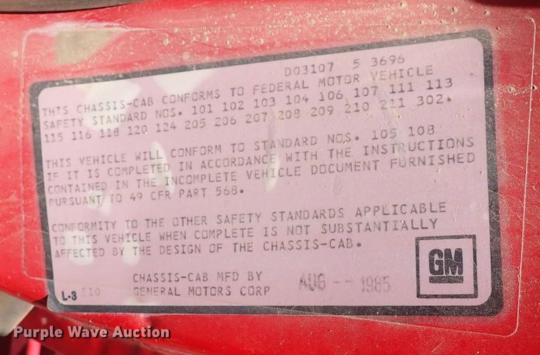 image for item HR9931 1986 Chevrolet 70  digger derrick truck