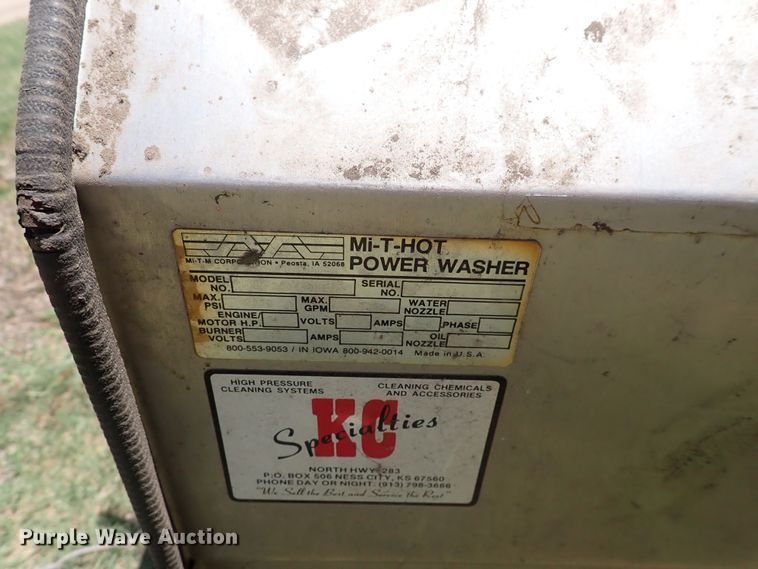 image for item HR9932 Mi-T-M AA 2000  pressure washer