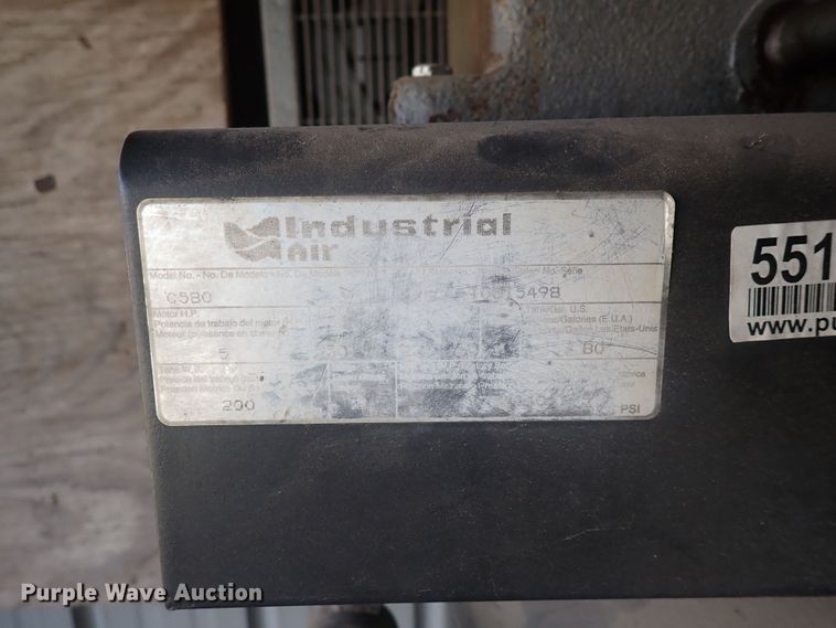 image for item HR9941 Industrial Air C580  air compressor