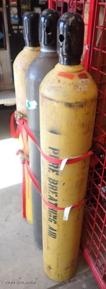 image for item HR9974 (3) compressed breathable air tanks