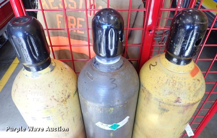 image for item HR9974 (3) compressed breathable air tanks