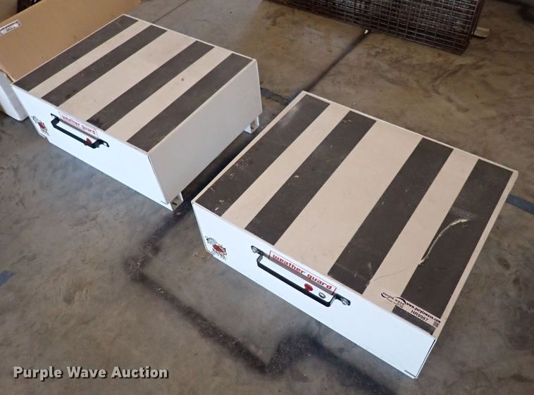 image for item HR9987 (2) Weatherguard toolboxes