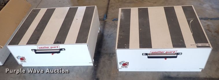 image for item HR9987 (2) Weatherguard toolboxes