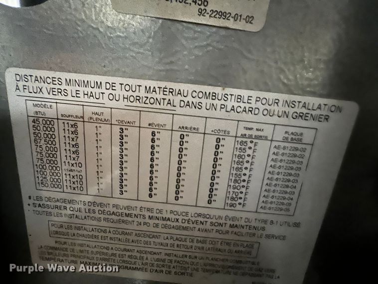 image for item IG9486 (2) furnaces