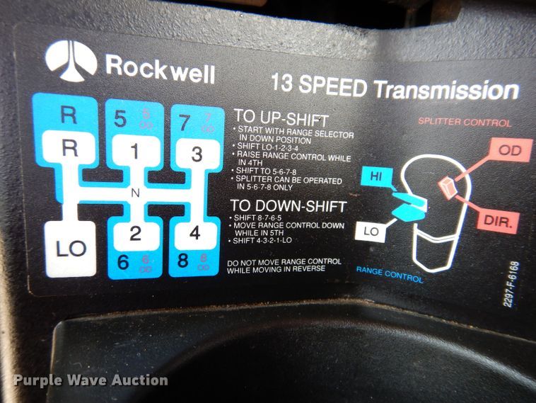 image for item JH9869 1996 Freightliner FLD112  semi truck