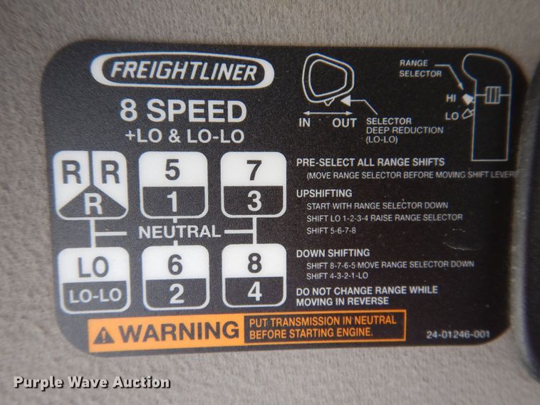 image for item JH9870 2012 Freightliner Business Class M2 112  dump truck