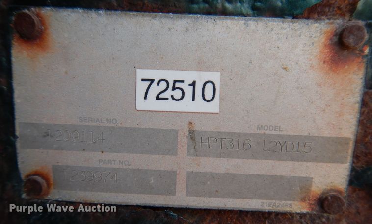 image for item JH9870 2012 Freightliner Business Class M2 112  dump truck