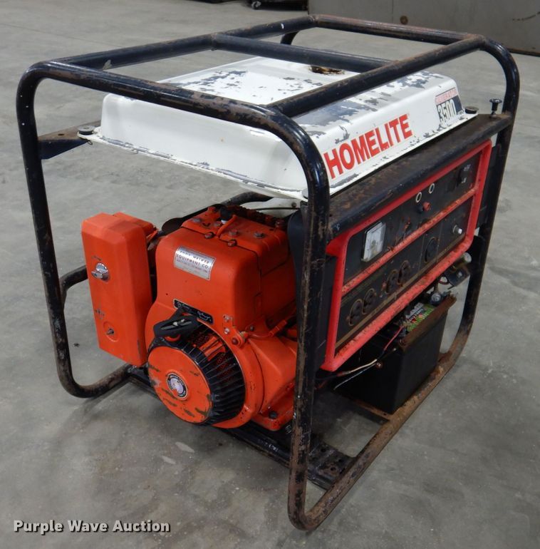 image for item JH9871 Homelite  generator
