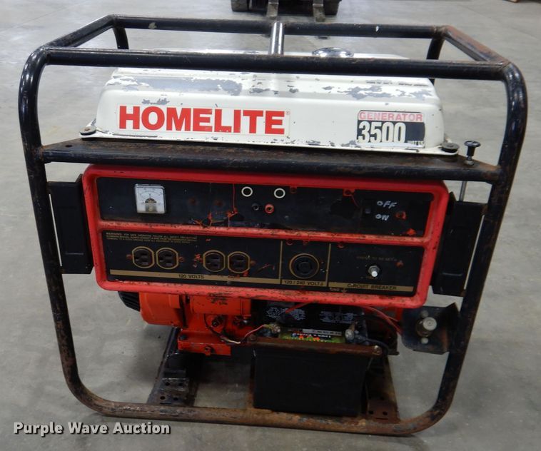 image for item JH9871 Homelite  generator