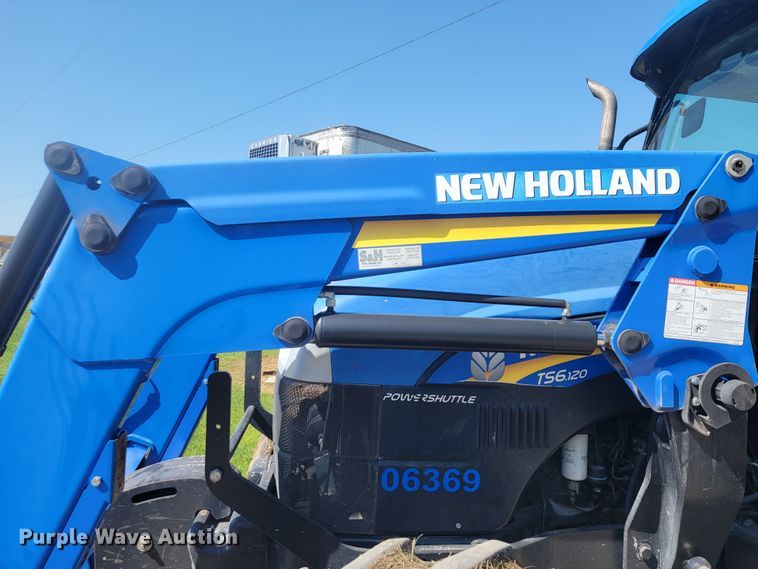 image for item JL9473 2014 New Holland TS6.120  MFWD tractor