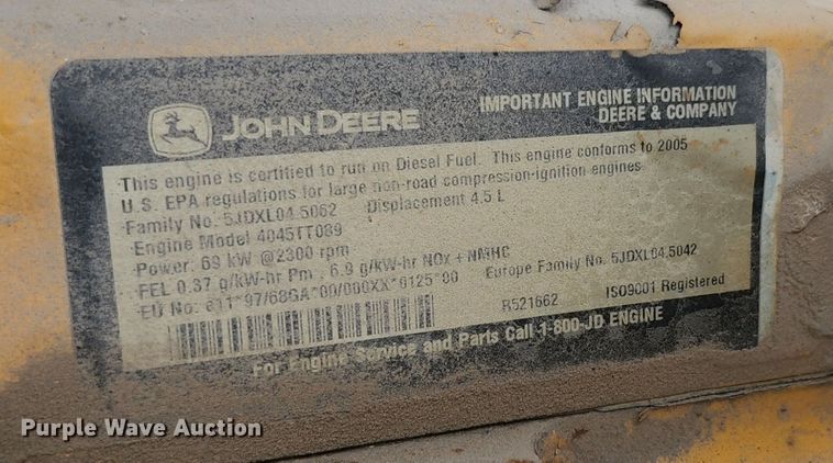 image for item JM9059 2006 John Deere 310SG  backhoe