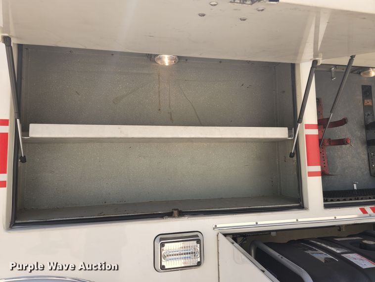 image for item JM9067 1985 Pierce Arrow  aerial platform fire truck