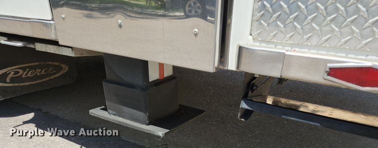 image for item JM9067 1985 Pierce Arrow  aerial platform fire truck