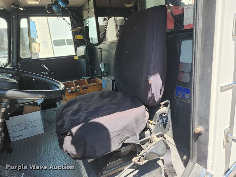 image for item JM9067 1985 Pierce Arrow  aerial platform fire truck