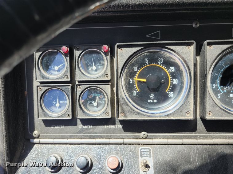 image for item JM9067 1985 Pierce Arrow  aerial platform fire truck