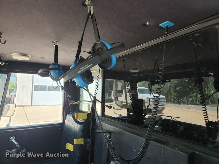 image for item JM9067 1985 Pierce Arrow  aerial platform fire truck