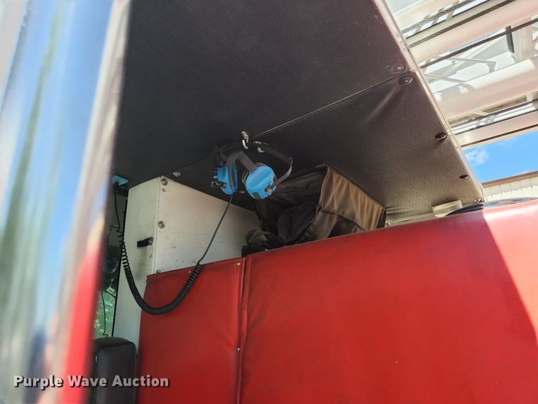 image for item JM9067 1985 Pierce Arrow  aerial platform fire truck