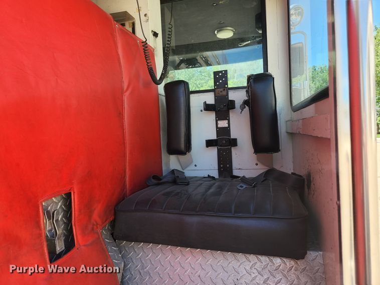 image for item JM9067 1985 Pierce Arrow  aerial platform fire truck