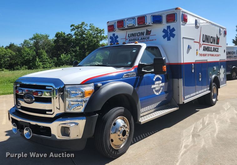 image for item JM9068 2012 Ford F450 Super Duty XLT  ambulance