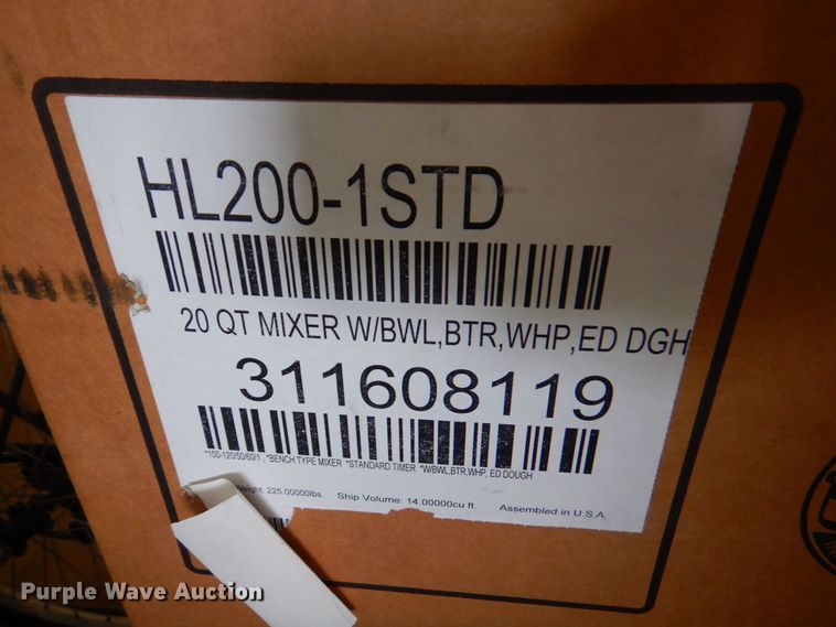 image for item JS9057 (3) Hobart HL200 mixers