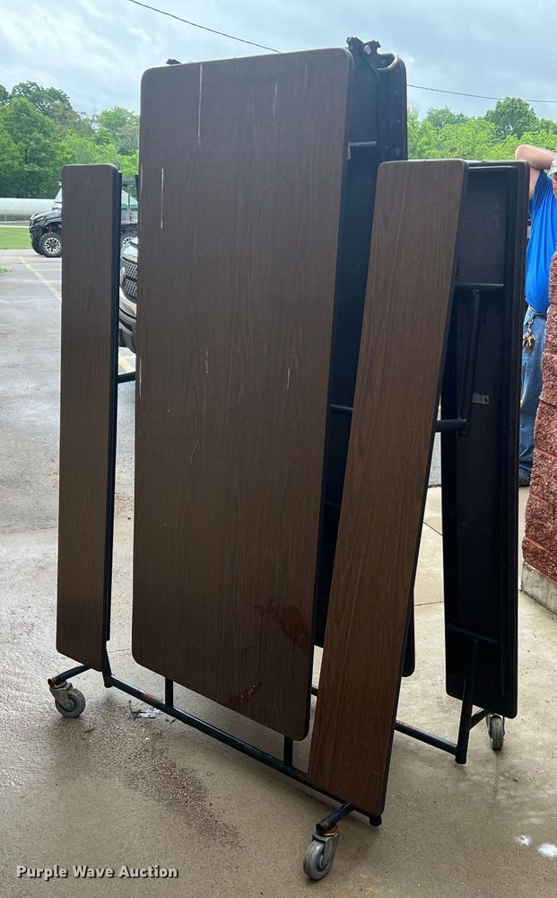 image for item KD9015 12'L folding lunch table