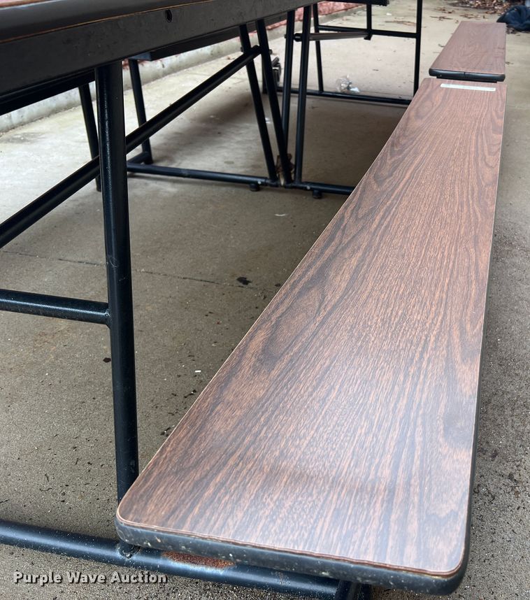 image for item KD9015 12'L folding lunch table