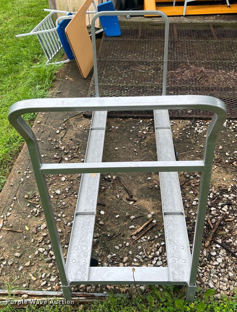 image for item KD9017 (6) aluminum chair carts