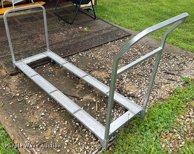 image for item KD9017 (6) aluminum chair carts