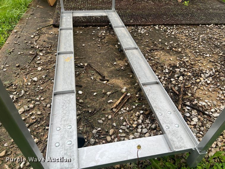 image for item KD9017 (6) aluminum chair carts