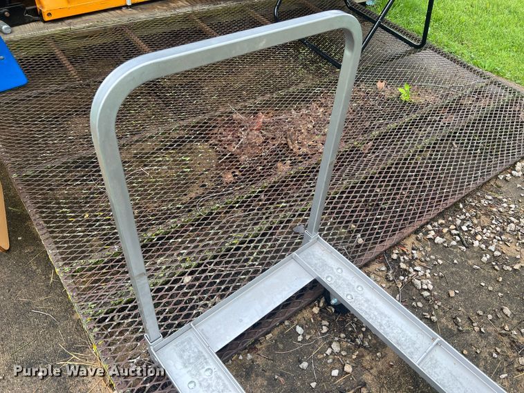 image for item KD9017 (6) aluminum chair carts