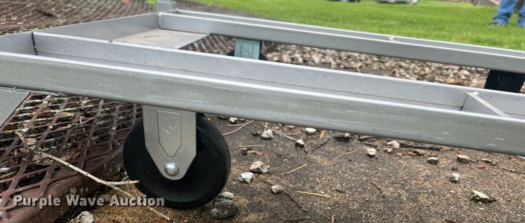 image for item KD9017 (6) aluminum chair carts