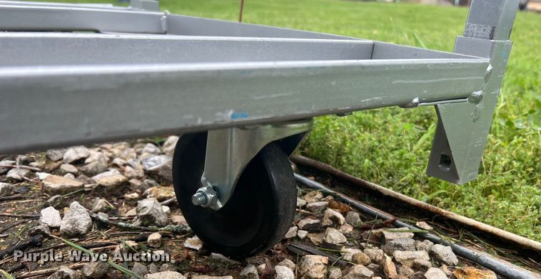 image for item KD9017 (6) aluminum chair carts