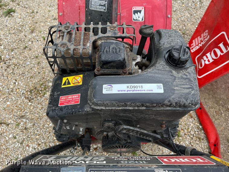 image for item KD9018 Toro 38560  snow blower